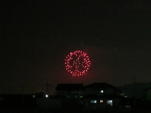 今日は花火大会です！