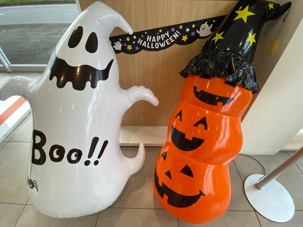 ハロウィン仕様になりました!(^^)!