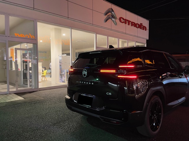 NEW　C5エアクロスデビュー！！